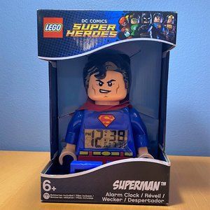 Lego Alarm Clock Superman  DC Universe